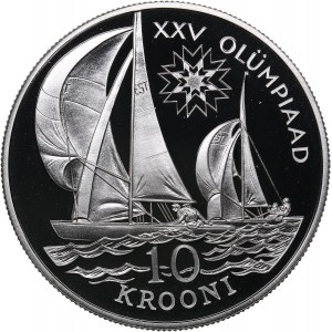 Estonia 10 krooni 1992 - Olympics