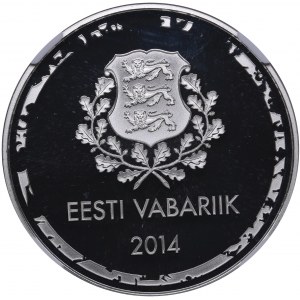 Estonia 10 euro 2014 - Olympics - NGC PF 68 ULTRA CAMEO