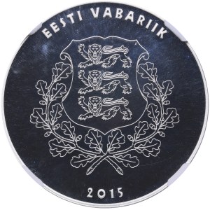 Estonia 10 euro 2015 - E. Vilde - NGC PF 69 ULTRA CAMEO