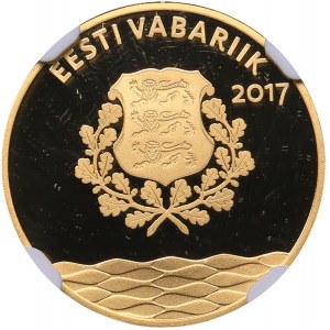 Estonia 25 euro 2017 - Hanseatic Tallinn - NGC PF 70 Ultra Cameo