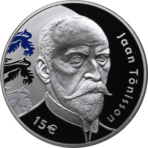 Estonia 15 euro 2018 - Jaan Tõnisson