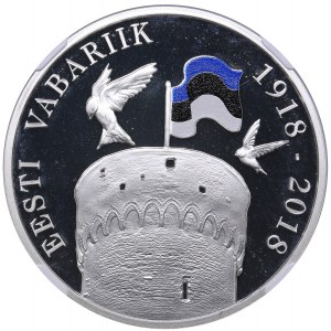 Estonia medal 2018 - Estonia 100th Anniversary - NGC PF 69 ULTRA CAMEO