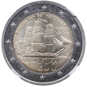 Estonia 2 euro 2020 - NGC MS 65