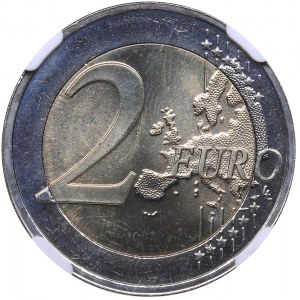 Estonia 2 euro 2021 - NGC MS 66
