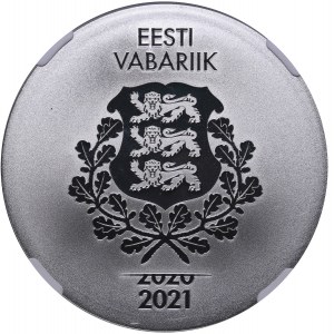 Estonia 8 euro 2021 - Olympics - NGC PF 68 Ultra Cameo