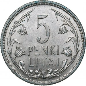 Lithuania 5 litai 1925