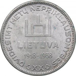 Lithuania 10 litu 1938 A. Smetona