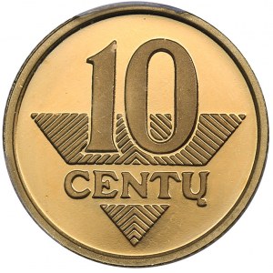 Lithuania 10 centu 2003 - PCGS PR67DCAM
