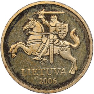 Lithuania 10 centu 2006 - PCGS PR64DCAM