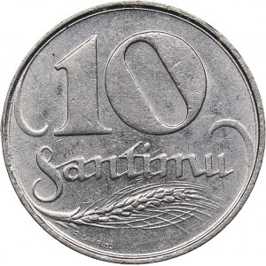 Latvia 10 santimu 1922