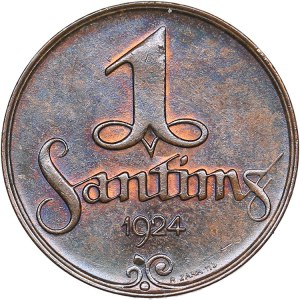 Latvia 1 santims 1924