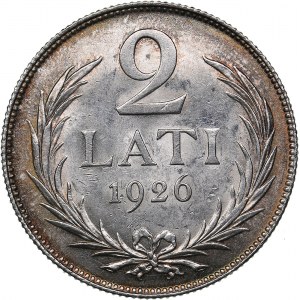 Latvia 2 lati 1926