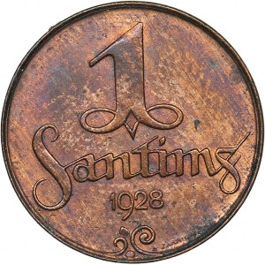 Latvia 1 santims 1928