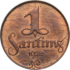 Latvia 1 santims 1928