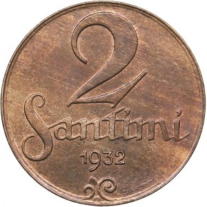 Latvia 2 santimi 1932