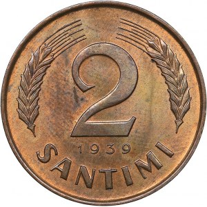 Latvia 2 santimi 1939