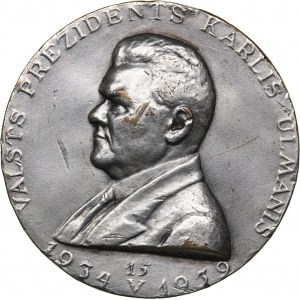 Latvia Agriculture medal - Karolis Ulmanis 1939