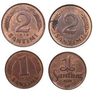 Latvia lot of coins (4)
