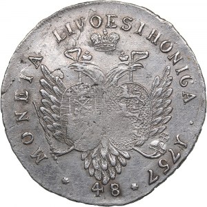 Russia - Livonia & Estonia 48 kopecks 1757