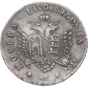 Russia - Livonia & Estonia 96 kopecks 1757