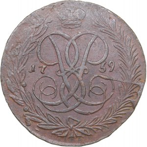 Russia 5 kopecks 1759