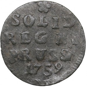 Russia - Prussia Solidus 1759