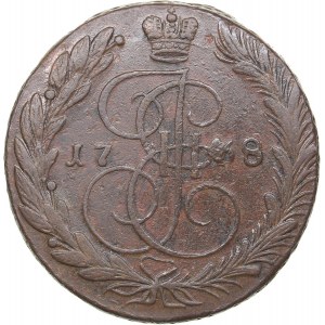 Russia 5 kopecks 1768 EM