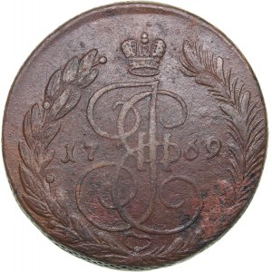 Russia 5 kopecks 1769 ЕМ