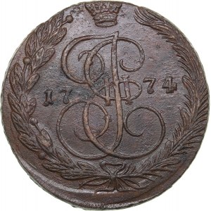 Russia 5 kopecks 1774 ЕМ