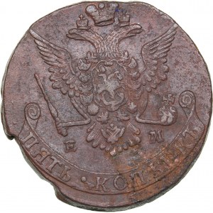 Russia 5 kopecks 1777 ЕМ