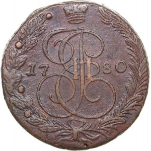 Russia 5 kopecks 1780 ЕМ