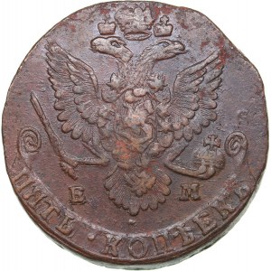 Russia 5 kopecks 1780 ЕМ
