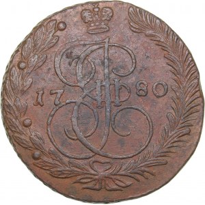 Russia 5 kopecks 1780 ЕМ