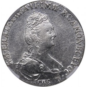 Russia Grivennik 1781 СПБ - ННР MS61