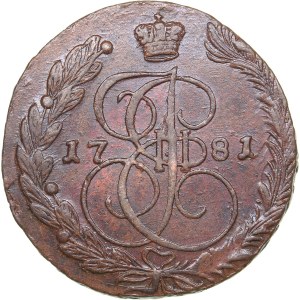 Russia 5 kopecks 1781 ЕМ