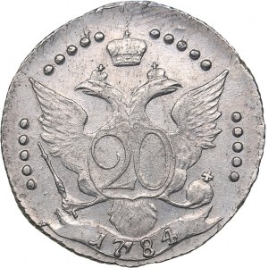 Russia 20 kopeks 1784 СПБ