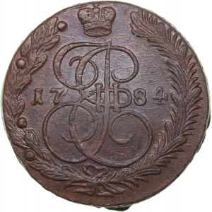 Russia 5 kopecks 1784 ЕМ