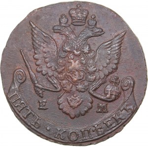 Russia 5 kopecks 1786 ЕМ