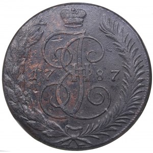 Russia 5 kopecks 1787 ТМ - NGC XF Details