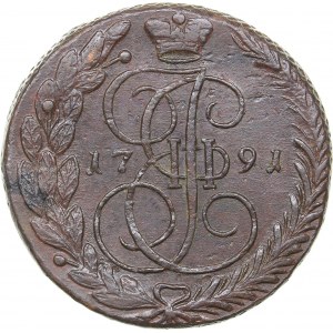 Russia 5 kopecks 1791 ЕМ