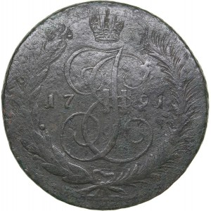 Russia 5 kopeks 1791 Е:М: (1797)