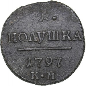 Russia 1 polushka 1797 КМ