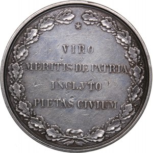 Russia medal Count R. Rebinder. 1841