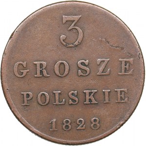 Russia - Poland 3 grosze 1828 FH