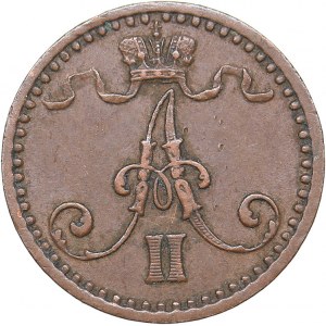 Russia - Grand Duchy of Finland 1 penni 1866