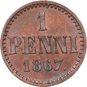 Russia - Grand Duchy of Finland 1 penni 1867