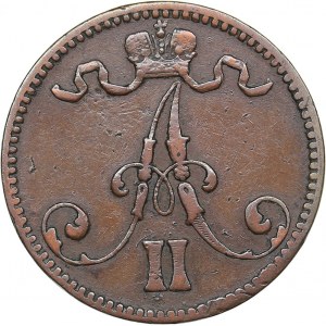 Russia - Grand Duchy of Finland 5 penniä 1870