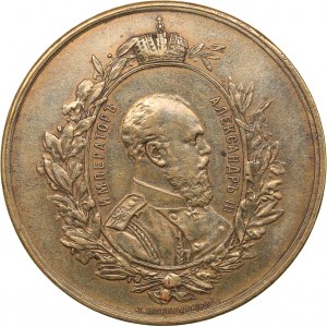 Russia medal Pan-Russian exposition in Moscow. 1882