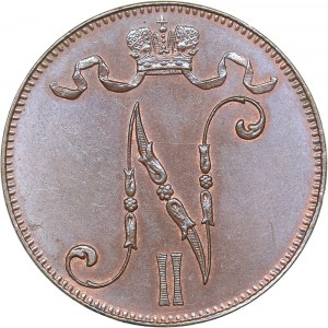 Russia - Grand Duchy of Finland 5 penniä 1898