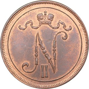 Russia - Grand Duchy of Finland 10 penniä 1908